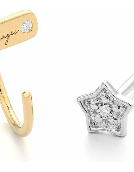 Ladies' Earrings Secrecy Sterling silver 1,5 cm-0