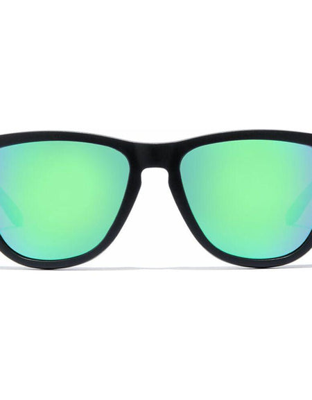 Polarised sunglasses Hawkers One Raw Black Emerald Green (Ø 55,7 mm)