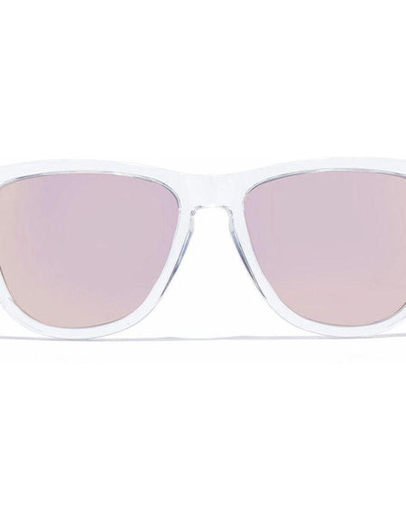 Polarised sunglasses Hawkers One Raw Transparent Rose gold (Ø 55,7 mm)