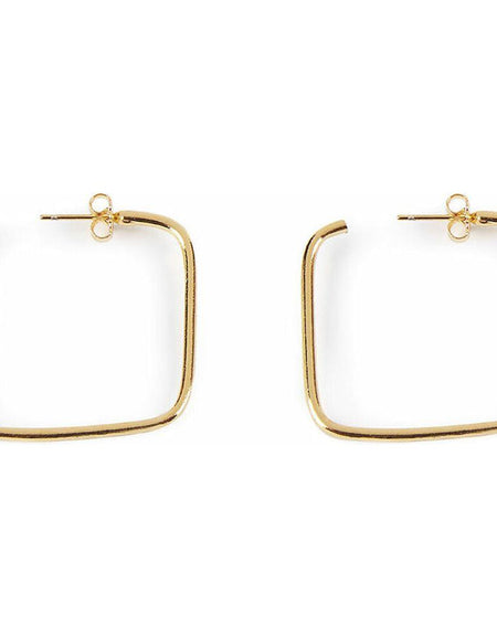 Ladies' Earrings Shabama Moore Brass gold-plated 3 cm-0
