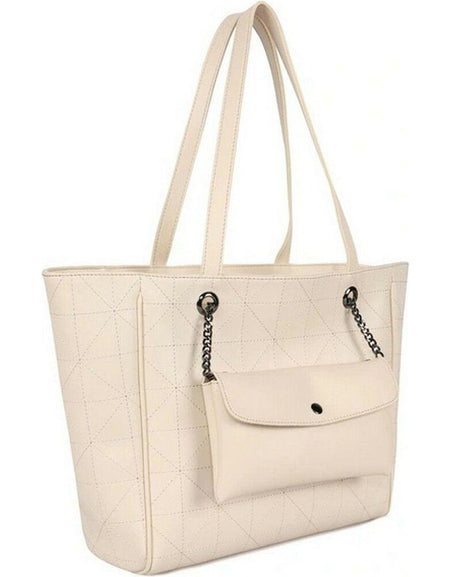 Women's Handbag Laura Ashley RELIEF-QUILTED-CREAM Cream (30 x 30 x 10 cm)-0