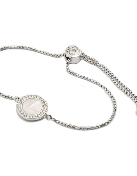 Ladies'Bracelet Adore 5489646 Metal White (6 cm)-0