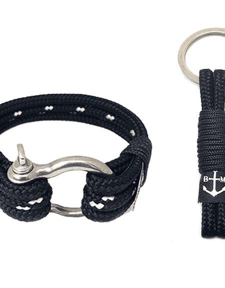 Elegant Tadhg Nautical Bracelet and Keychain-0