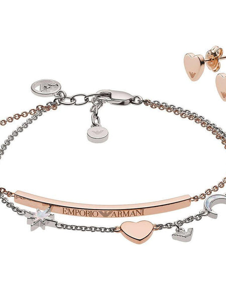 EMPORIO ARMANI JEWELS Mod. SENTIMENTAL Special Pack + Earring-0