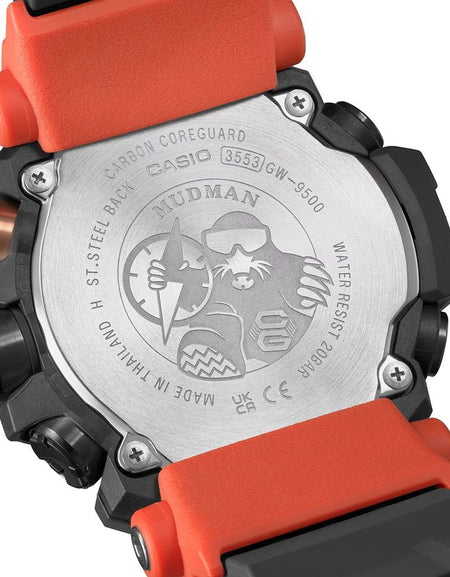 CASIO G-SHOCK MASTER OF G Mod. MUDMAN Black/Red-1