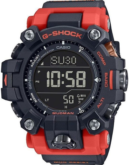 CASIO G-SHOCK MASTER OF G Mod. MUDMAN Black/Red-0