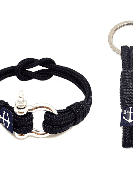 Sadie Reef Knot Nautical Bracelet and Keychain-0