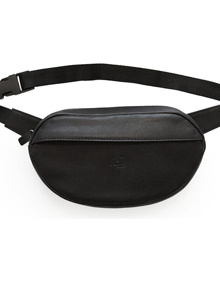 K0012AB | Marsupio in Vera Pelle pieno fiore, con leggera grana. 4 tasche con chiusura con lampo. Accessori Nickel Lucido. Colore Nero. Dimensioni: cm 25 x 13 x 5,5.Confezione: Sacchetto Tnt-1
