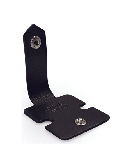 K0019AB | Avvolgicavo in Vera Pelle pieno fiore con leggera grana. Colore Nero. Chiusura con bottone automatico. Dimensioni da chiuso: cm 6x6x1. Confezione: Gift Box rigido fondo/coperchio-0