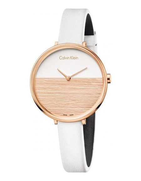 Elegant Rose Gold Women's Leather Watch Strap - ERG-001, Rose Gold