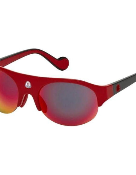MONCLER SUNGLASSES Mod. MIRRORED SMOKE ROUND-0