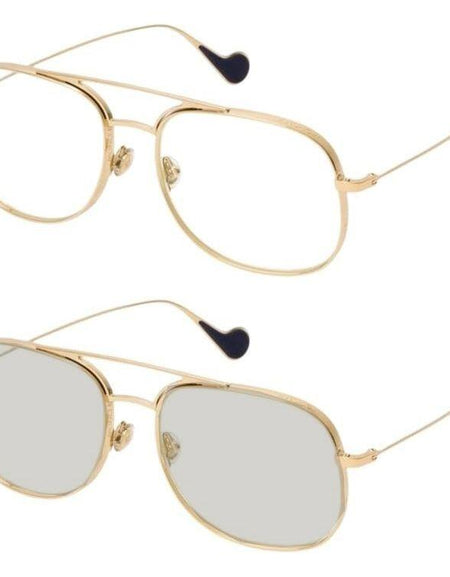 MONCLER SUNGLASSES Mod. PHOTOCHROMIC SHINY PALE GOLD-0