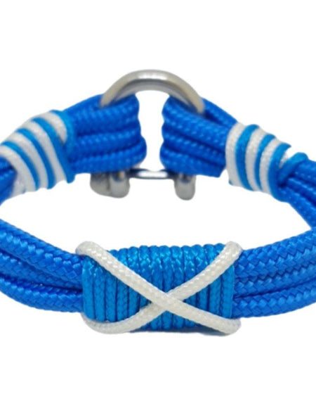 St. Andrew Cross Flag Nautical Bracelet-0