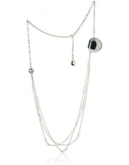 BREIL JEWELS BLOOM Collection Mod. CUORE - Agata / Pink Agathe 35cm-0