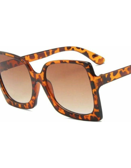 Athina Retro Square Women’s Shades SG1003.1 - Leopard -