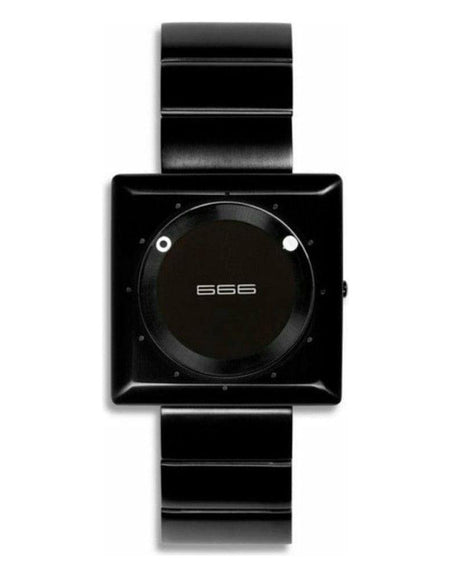 Black Unisex Watch 666 Barcelona 064 (Ø 45 mm) - Unisex