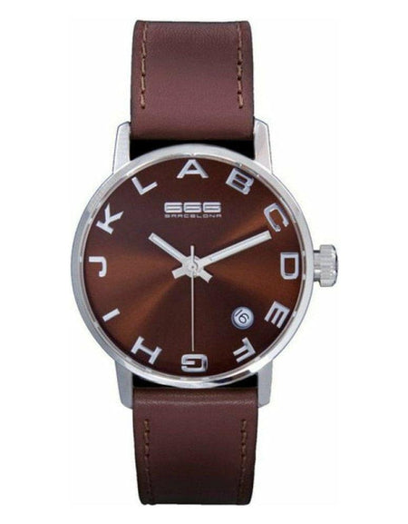 Brown Unisex Watch 666 Barcelona 273 (Ø 35 mm) - Unisex
