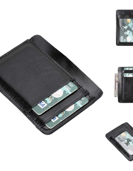 Cody Leather Card Holder and Wallet for Unisex-1