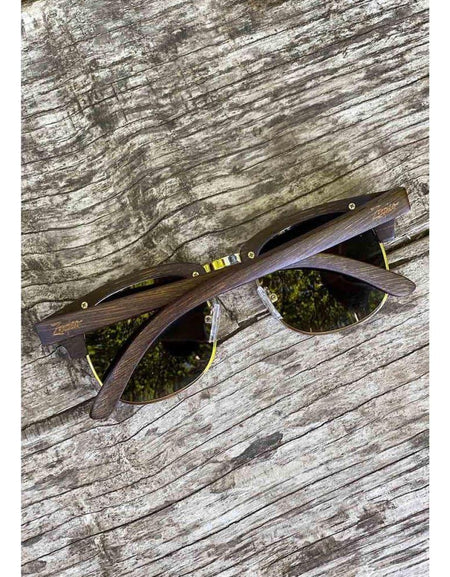 Eyewood Full Wood Clubmaster - Skyler - Black - Unisex