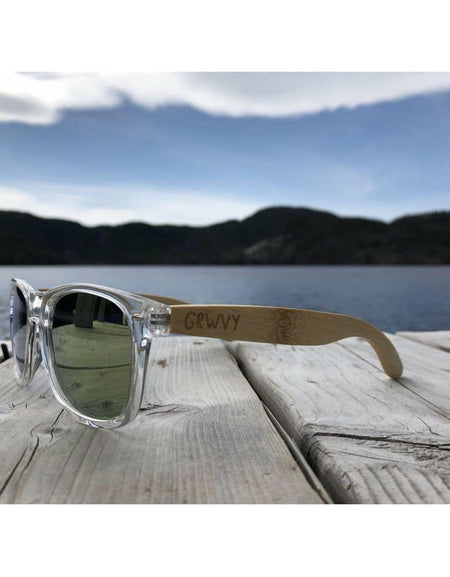 Glassy Shades Timber Square Designer Sunglasses - Unisex