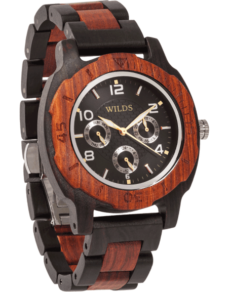 Men’s Multi-Function Custom Rose Ebony Personalized Wooden