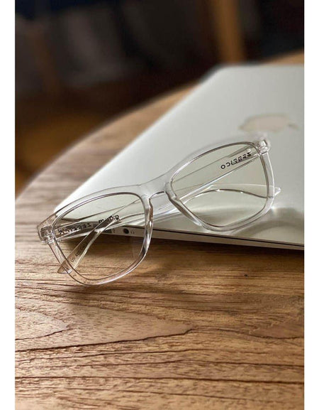 MOOD Wayfarer V2 - Bluelight - Yang - Transparent - Unisex