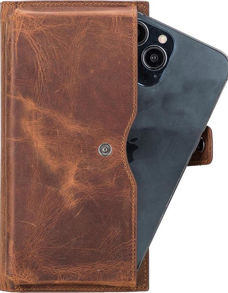 Riverton Women's Leather Wallet with Cell Phone Section-0