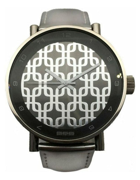 Silver & Black Unisex Watch 666 Barcelona 203 (Ø 43 mm) -