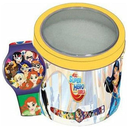 SUPER HERO GIRLS - Tin Box - Kids Watches