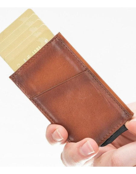 Telluride Leather Popup Cardholder for Men and Women-1