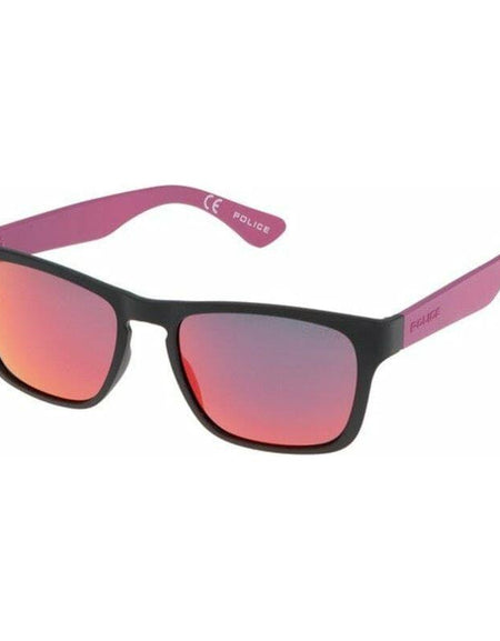 Unisex Sunglasses Police S198854U28R Black (ø 54 mm) -