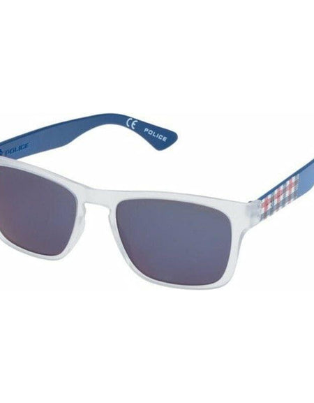 Unisex Sunglasses Police S198854Z69B White (ø 54 mm) -