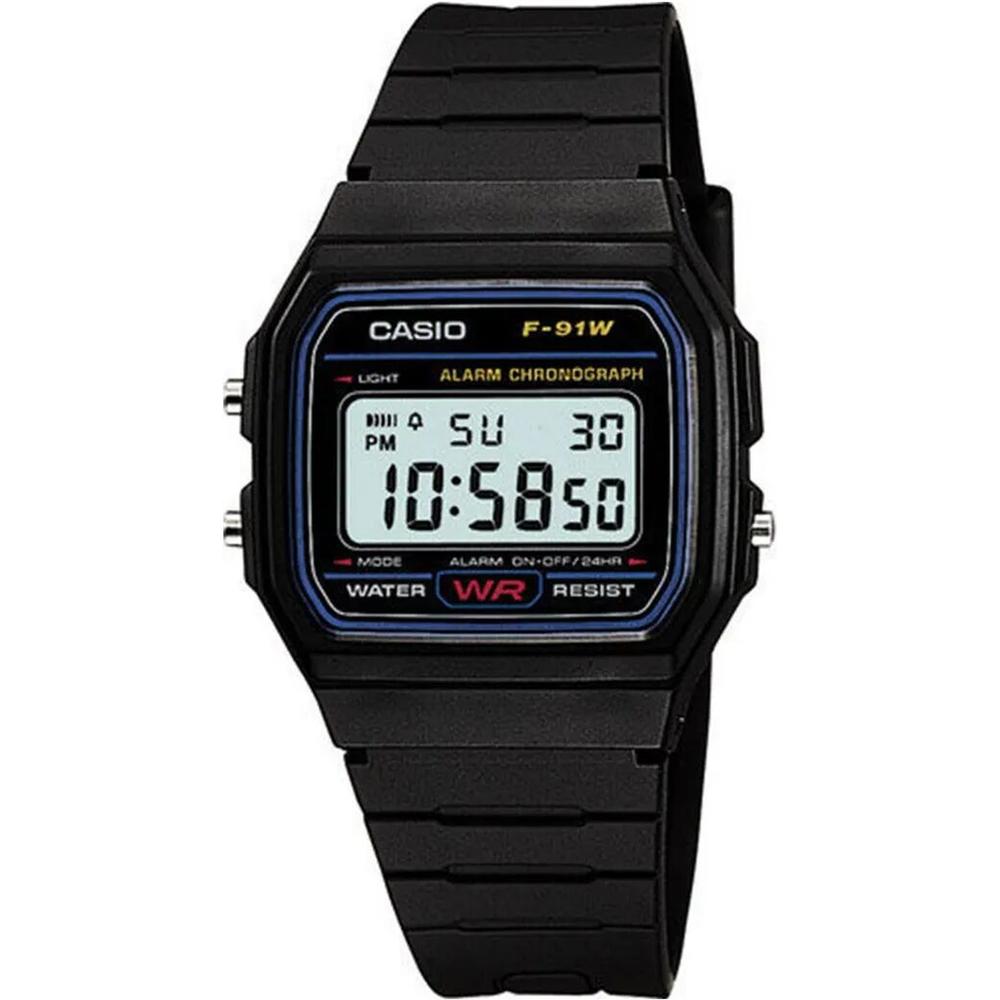 Men's Watch Casio F-91W-1CR-0