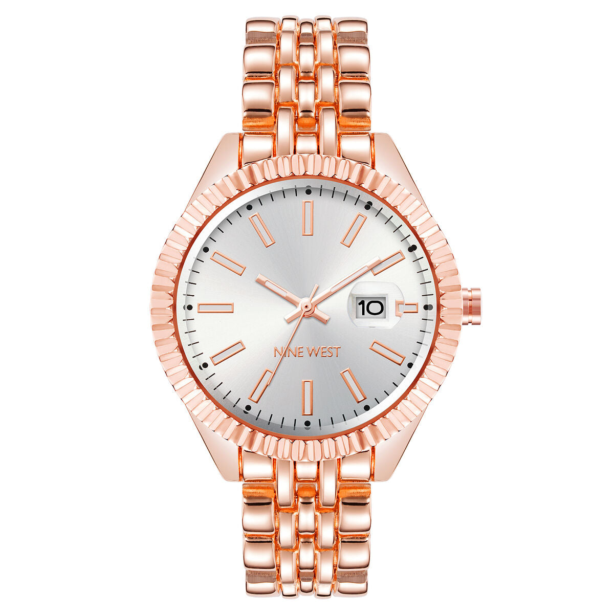Ladies' Watch Nine West NW-2660SVRG (Ø 36 mm)-4