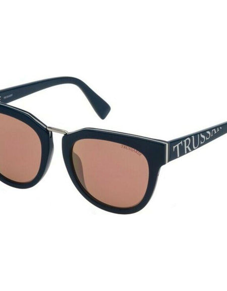 Ladies' Sunglasses Trussardi STR180527T9R Green Ø 52 mm-0