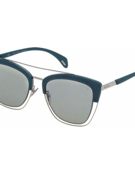 Ladies' Sunglasses Police SPL618 Green ø 54 mm-0