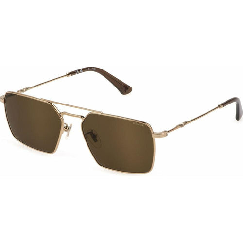 Load image into Gallery viewer, Men&#39;s Sunglasses Police SPLL07-5908FF Golden ø 59 mm-0
