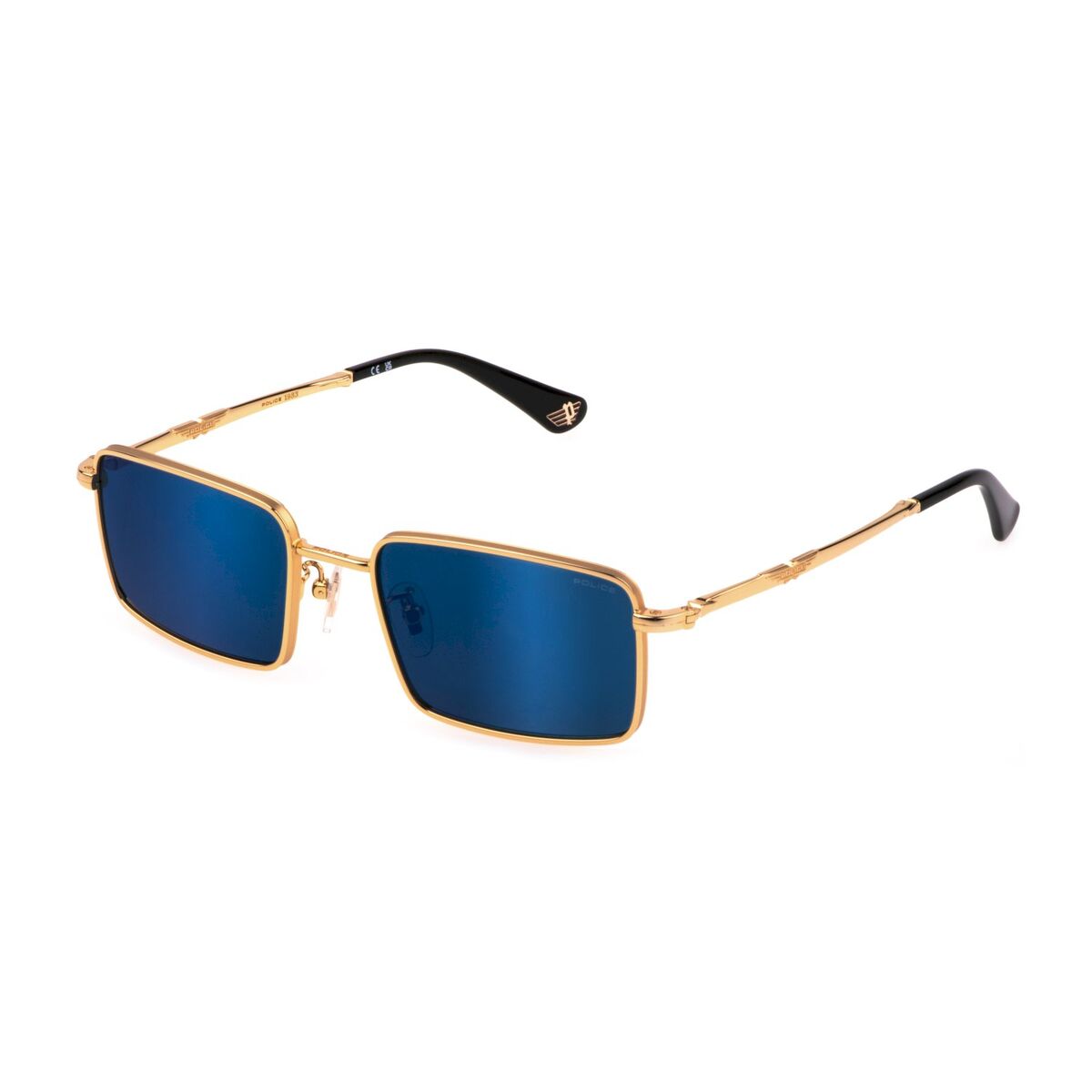 Men's Sunglasses Police SPLL85-54249B Golden-0