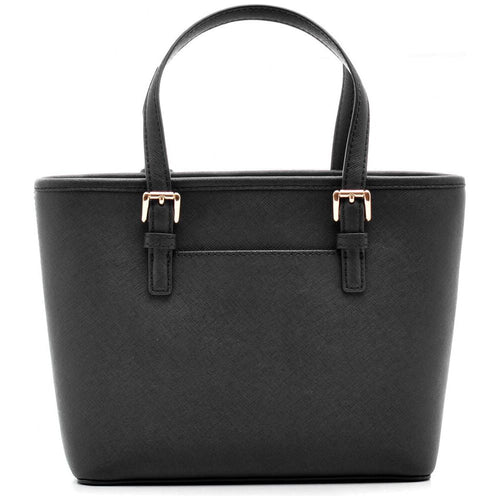 Load image into Gallery viewer, Women&#39;s Handbag Michael Kors 35T9GTVT0L-BLACK-NOIR Black 22 x 18 x 10 cm-1
