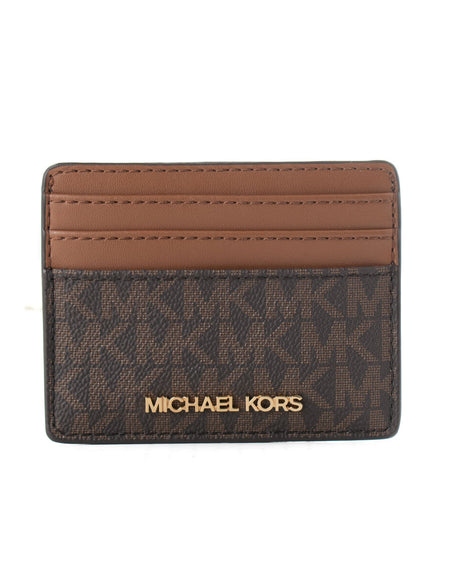 Women's Card Holder Michael Kors 35F8GTVD3B-BROWN-0