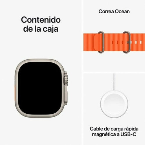 Load image into Gallery viewer, Smartwatch Apple MREH3TY/A 1,9&quot; Orange Golden 49 mm-1

