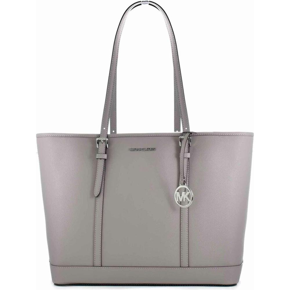 Women's Handbag Michael Kors 35T0STVL9L-PEARL-GREY Grey 42 x 30 x 15 cm-0