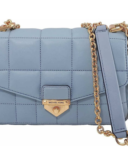 Women's Handbag Michael Kors 30H0G1SL1T-PALE-BLUE Blue 21 x 18 x 12 cm-1