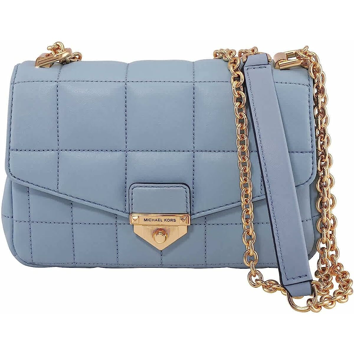 Women's Handbag Michael Kors 30H0G1SL1T-PALE-BLUE Blue 21 x 18 x 12 cm-1