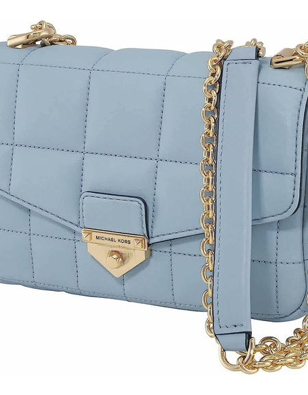 Women's Handbag Michael Kors 30H0G1SL1T-PALE-BLUE Blue 21 x 18 x 12 cm-0