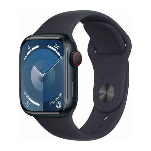 Load image into Gallery viewer, Smartwatch Apple Watch Series 9 + Cellular 1,9&quot; Black 41 mm-0
