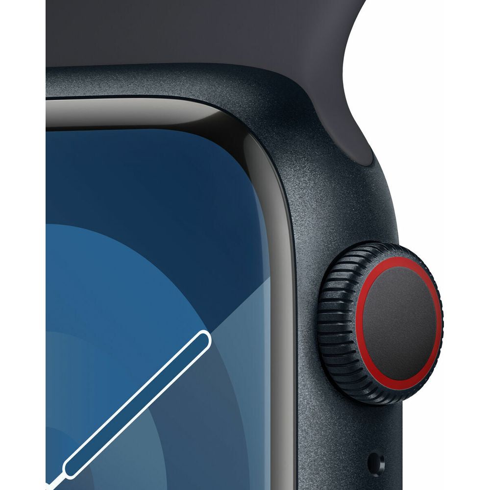 Smartwatch Apple Watch Series 9 + Cellular 1,9" Black 41 mm-1