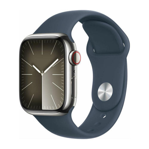 Load image into Gallery viewer, Smartwatch Apple Watch Series 9 GPS + Cellular 1,9&quot; S/M 41 mm Blue Silver-0
