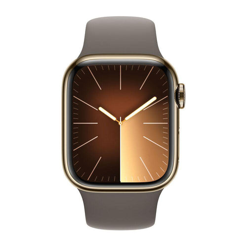 Load image into Gallery viewer, Smartwatch Apple Watch Series 9 GPS + Cellular S/M 41 mm Brown Golden-1
