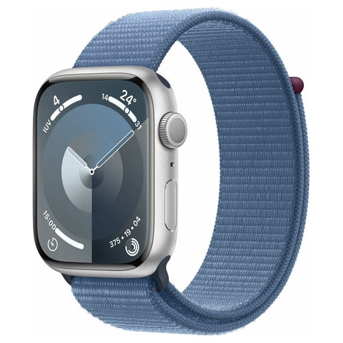 Load image into Gallery viewer, Smartwatch Apple Watch Series 9 Blue Silver 1,9&quot; 45 mm-0
